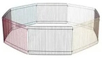TRIXIE Freilaufgehege, Indoor, Hamster, Metall, lackiert, &Oslash; 86 x 23 cm