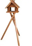 TRIXIE natura Block-Futterhaus mit St&auml;nder, Kiefernholz, 47 x 40 x 36 cm / 1,40 ...