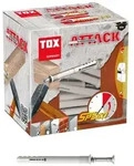 TOX Nageld&uuml;bel Attack, 6/35 mm KT, 50 St&uuml;ck
