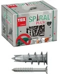 TOX Gipskartond&uuml;bel Spiral Plus 37-4 + Schraube, 50 St&uuml;ck