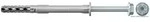 fischer Langschaftd&uuml;bel SXR 10 x 160 FUS Sechskantschraube mit U-Scheibe, 50 St&uuml;...