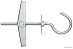 fischer Kippd&uuml;bel KDH 4 mit Haken, 25 St&uuml;ck