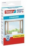 tesa INSECT STOP STANDARD, Fliegengitter mit Klettband f&uuml;r Fenster, wei&szlig;, 1,1 x ...