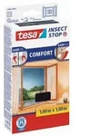tesa INSECT STOP COMFORT Fliegengitter mit Klettband f&uuml;r Fenster, anthrazit, 1...