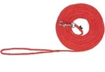 TRIXIE Schleppleine, rund, S&ndash;M: 5 m / &Oslash; 5 mm, rot
