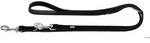HUNTER Verstellbare F&uuml;hrleine Softie 15/200, schwarz