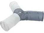 TRIXIE Spieltunnel, 4 Eing&auml;nge + Spiralfeder, Nylon, 3 x &Oslash; 22 x 50 cm,...