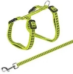 TRIXIE Katzengeschirr m. Leine, reflekt., 22&ndash;42 cm / 10 mm, 1,20 m