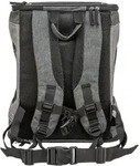 TRIXIE Rucksack Timon, 34 x 44 x 30 cm, schwarz / grau
