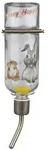 TRIXIE Tr&auml;nke Honey&Hopper, Spannfeder / Drahthalter, Glas, 250 ml