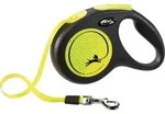 flexi New NEON, Gurt, M: 5 m, neongelb