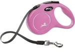 flexi New CLASSIC, Gurt, S: 5 m, pink
