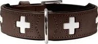 DOG SPORT 42827, DOG SPORT HUNTER Halsband Swiss S-M (42), braun/schwarz
