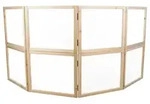 TRIXIE Freilaufgehege f&uuml;r Innen, Zwergkaninchen, 60&ndash;240 x 50 cm