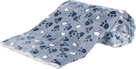 TRIXIE 37150, TRIXIE Decke Tammy, Softpl&uuml;sch, 100 x 70 cm, blau / beige