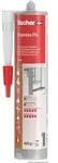fischer Konstruktionsklebstoff Express PU, beige, 310 ml
