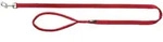 TRIXIE Premium Leine, M&ndash;L: 1,00 m / 20 mm, rot