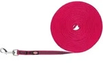 TRIXIE Schleppleine, gummiert, S&ndash;M: 10 m / 15 mm, fuchsia