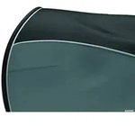 HUNTER Hundemantel Uppsala Cozy 60, anthrazit/rot