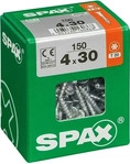 SPAX 4191010400307, SPAX Universalschraube, Teilgewinde, Senkkopf, T-STAR plus...