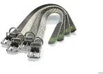 HUNTER Halsband Convenience Reflect Glow XS-S (35), wei&szlig; Leopardenmuster