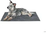 HUNTER Schmutzfang-Hundematte Waterloo M (80 x 60 cm), grau