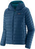 Patagonia W's Down Sweater Hoody - Lagom Blue - S