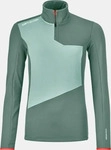 Ortovox Fleece Light Zip Neck W - Arctic Grey - M