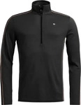 Ortovox 185 Rock'N'Wool Zip Neck M - Black Raven - XL