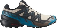 Salomon Speedcross 6 - Oxford Tan/Black/Mykonos Blue - 47 1/3 (UK 12)