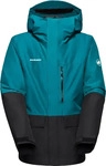 Mammut Fall Line HS Thermo Hooded Jacket M - Deep Teal/Black - M