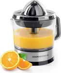 GOURMETmaxx Zitruspresse, 0,7 l silber | schwarz