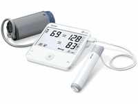 Beurer Oberarm-Blutdruckmessgerät BM 95, inkl. EKG-Funktion weiss | grau