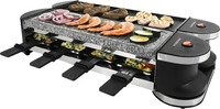 Korona Drehbarer Raclette-Grill schwarz