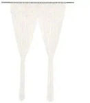 vidaXL Makramee Vorhang 140&times;240 cm Baumwolle
