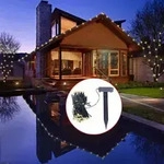 vidaXL LED-Solar-Lichterkette Warmwei&szlig; Weihnachtsdeko