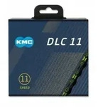 KMC DLC 11-fach Fahrradkette, 118 Glieder, schwarz