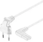Goobay 97351 Strom Netzkabel Wei&szlig; 2.00 m