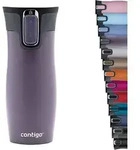 Contigo Thermobecher West Loop Edelstahl Isolierbecher 470 ml Fb. Dark Plum