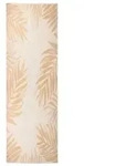 vidaXL Outdoor-Teppich Flachgewebe 80x250 cm Blattmuster