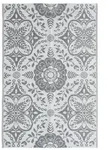 vidaXL Outdoor-Teppich Hellgrau 190x290 cm PP