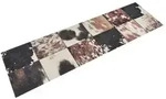 vidaXL K&uuml;chenteppich Waschbar Tierfell 45x150 cm Samt