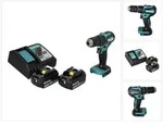 Makita DHP 483 RM Akku Schlagbohrschrauber 18 V 40 Nm Brushless + 2x Akku 4,0...