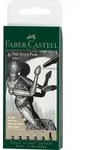 Faber Castell - 6 pitt Artist Pen, Pinsel - Schwarz (167154)