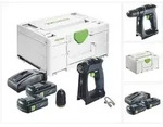 Festool CXS 18 Akku Bohrschrauber 18 V 40 Nm Brushless + 2x Akku 3,0 Ah +...