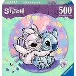 Ravensburger Puzzle 17581 - Stitch - 500 Teile Rundpuzzle f&uuml;r Erwachsene und Kinder