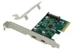 Conceptronic EMRICK 2-Port USB 3.2 Gen 2 Typ-C PCI-Express-Karte Multimedia-Technik