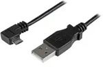 StarTech.com Micro USB Lade/Sync-Kabel - St/St - Micro USB rechts gewinkelt - 2m -
