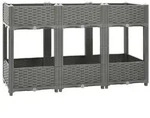 vidaXL Hochbeet 120x40x71 cm Polypropylen
