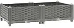 vidaXL Hochbeet 80x40x23 cm Polypropylen